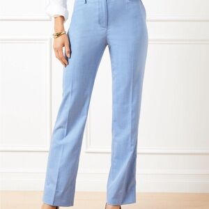 Talbots Sky Blue Straight Leg Pants 12P